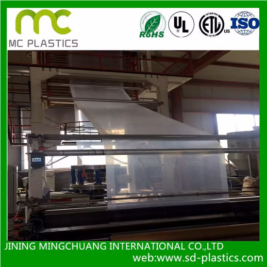 Stretchfolie, Jumbo-Rolle, PE, dehnbare Verpackung, LLDPE, LDPE-Kunststoff, Wärmeschrumpffolie, schrumpfbares, superklares PVC-Polyethylen